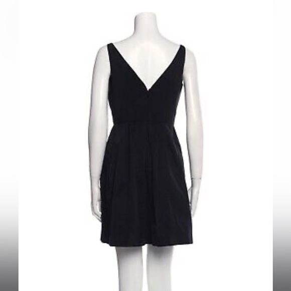 Z Spoke by Zac Posen Black Skater Sunburst Seam Cocktail Dress. Size 12. EUC - Picture 13 of 13